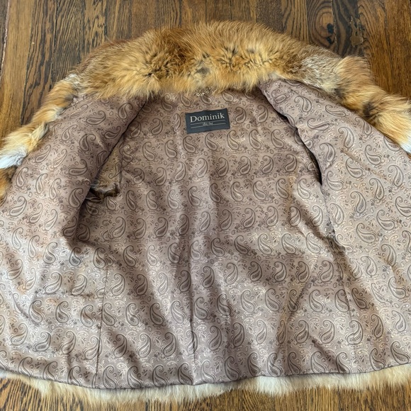Luxurious Dominic Red Fox Golden  Fur coat  Jacket - Picture 10 of 17